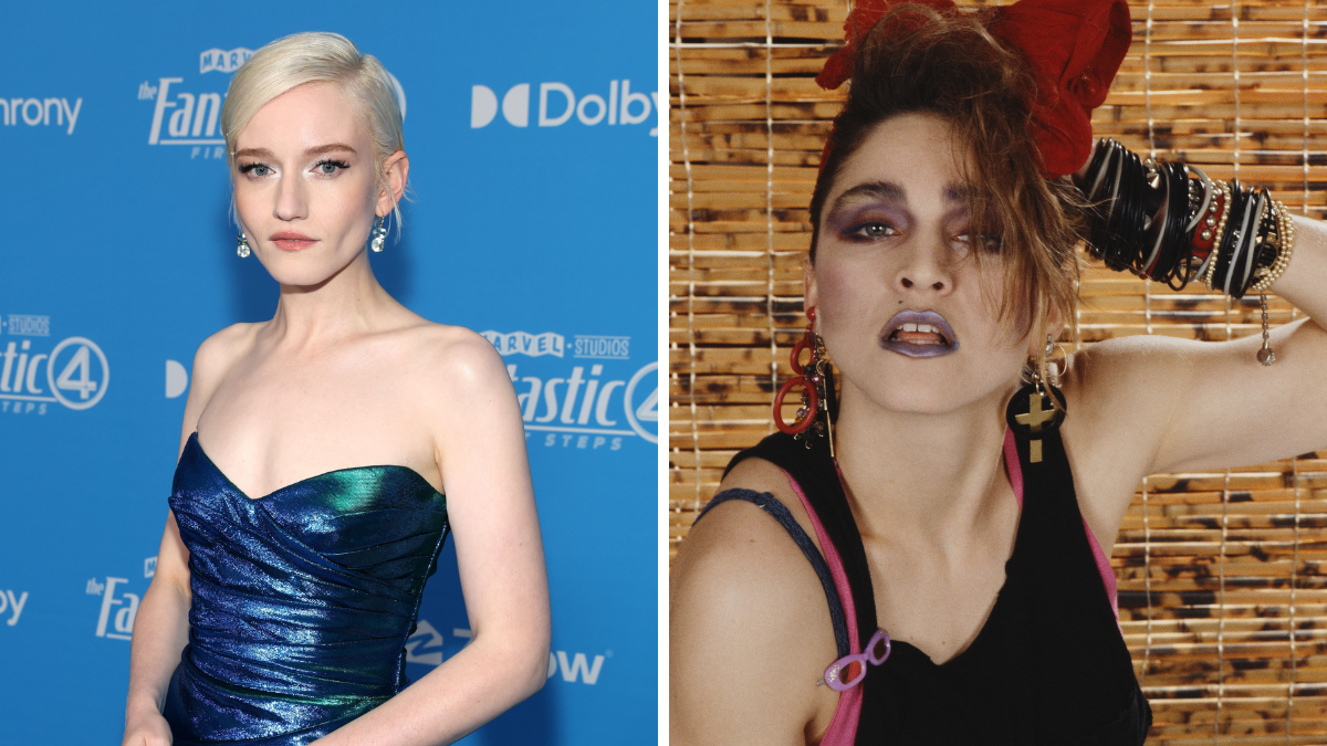 Julia Garner se souvient de la façon dont elle a convaincu Madonna de la lancer dans le prochain projet bio: `` Je l'ai possédé ''