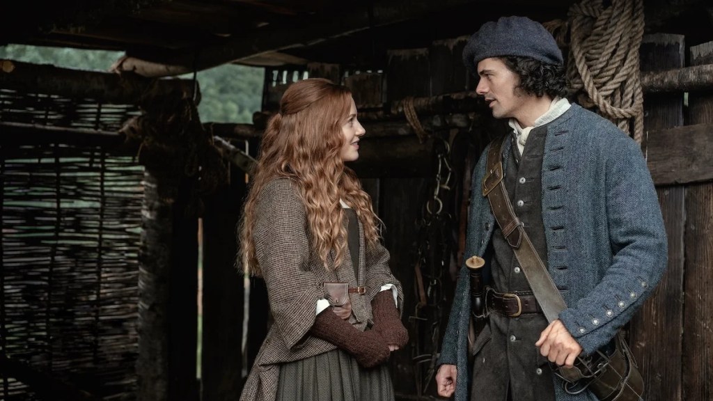 Outlander-Blood-of-My-Blood-Harriet-Slater-Jamie-Roy-Starz