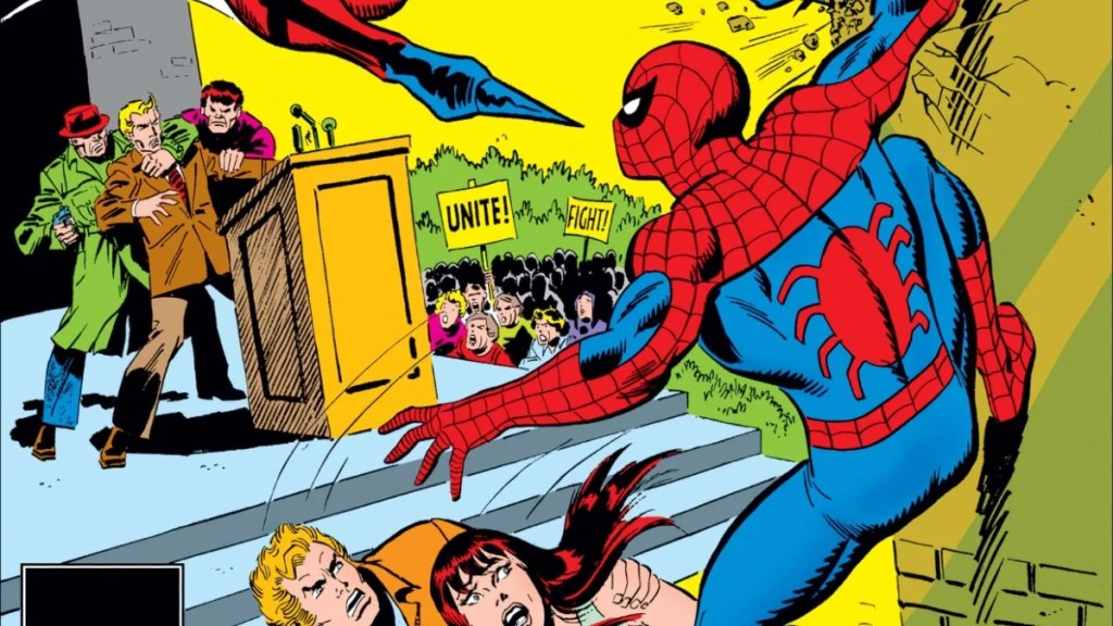 "Peter Parker The Spectacular Spider-Man" Numéro, 1976, Art de Sal Buscema (Marvel Comics)