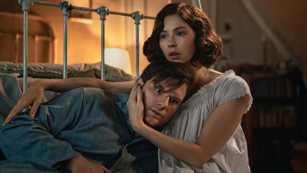 Outlander-Blood-of-My-Blood-Jeremy-Irvine-Hermione-Corfield-Starz