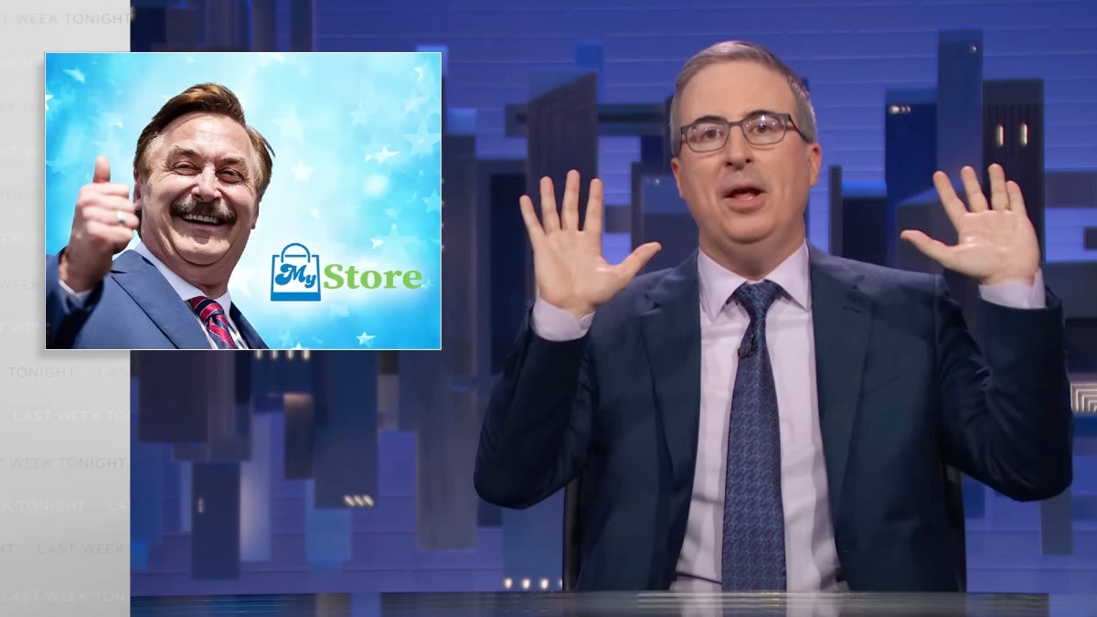 John Oliver visite la boutique en ligne de MyPillow PDG Mike Lindell: «ne vaut pas les efforts» | Vidéo