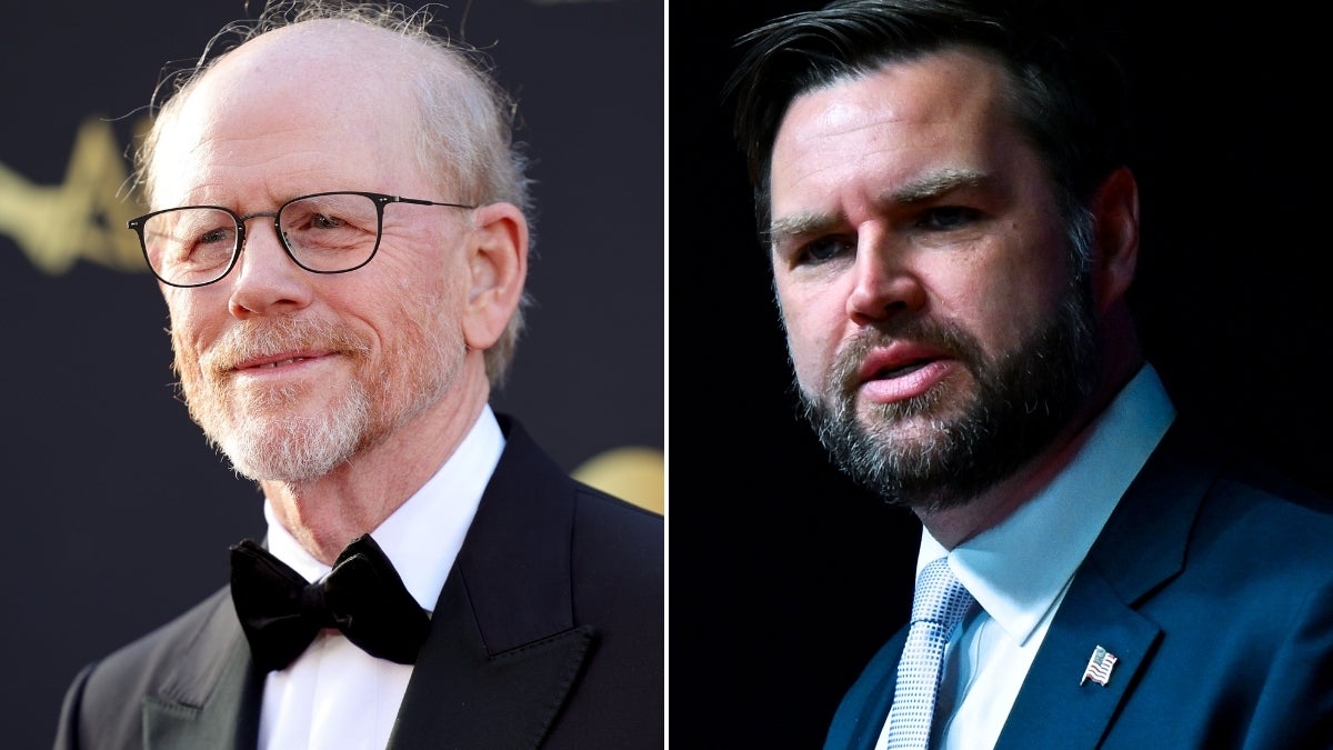 Ron Howard admet qu'il a été surpris par le passage de JD Vance dans la politique, a envoyé un SMS à VP après les élections