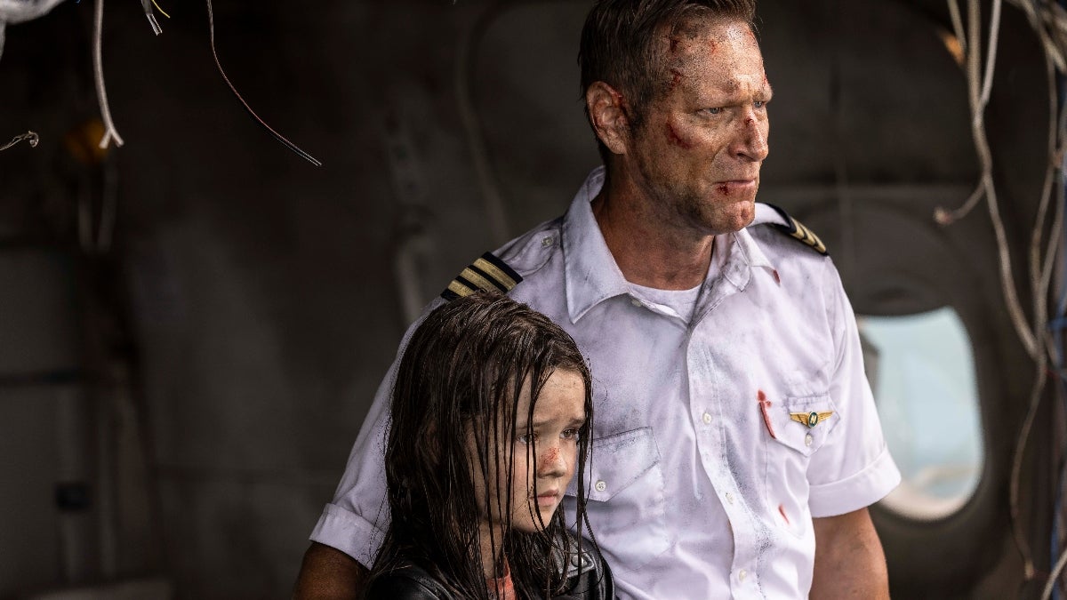 Aaron Eckhart Shark Thriller 'Deep Water' set Summer 2026 Release de Magenta Light Studios |