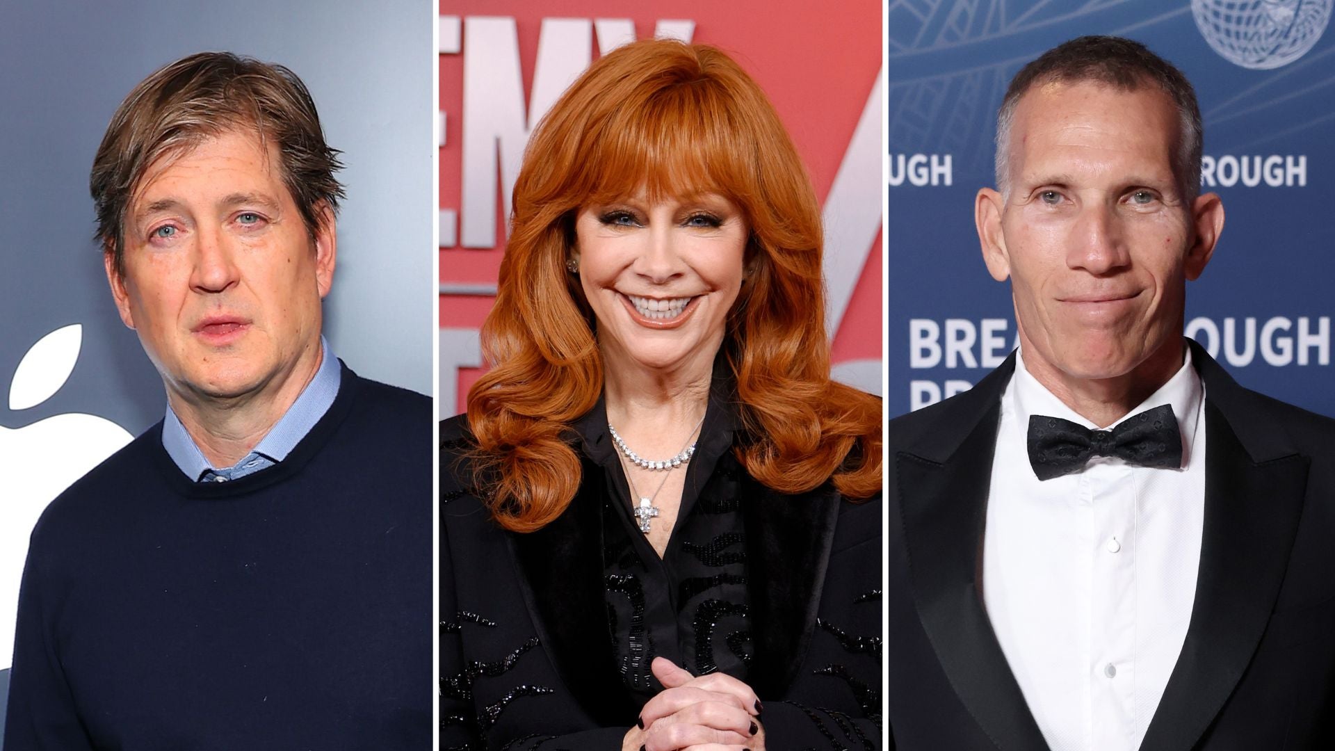 Bill Lawrence, Reba McEntire, Ynon Kreiz pour recevoir Paley Honors Award