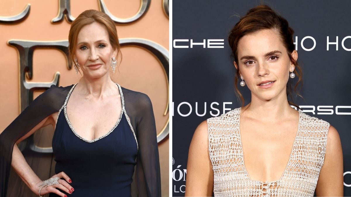 JK Rowling répond à l'interview du podcast viral d'Emma Watson: «Elle ignore à quel point elle est ignorante