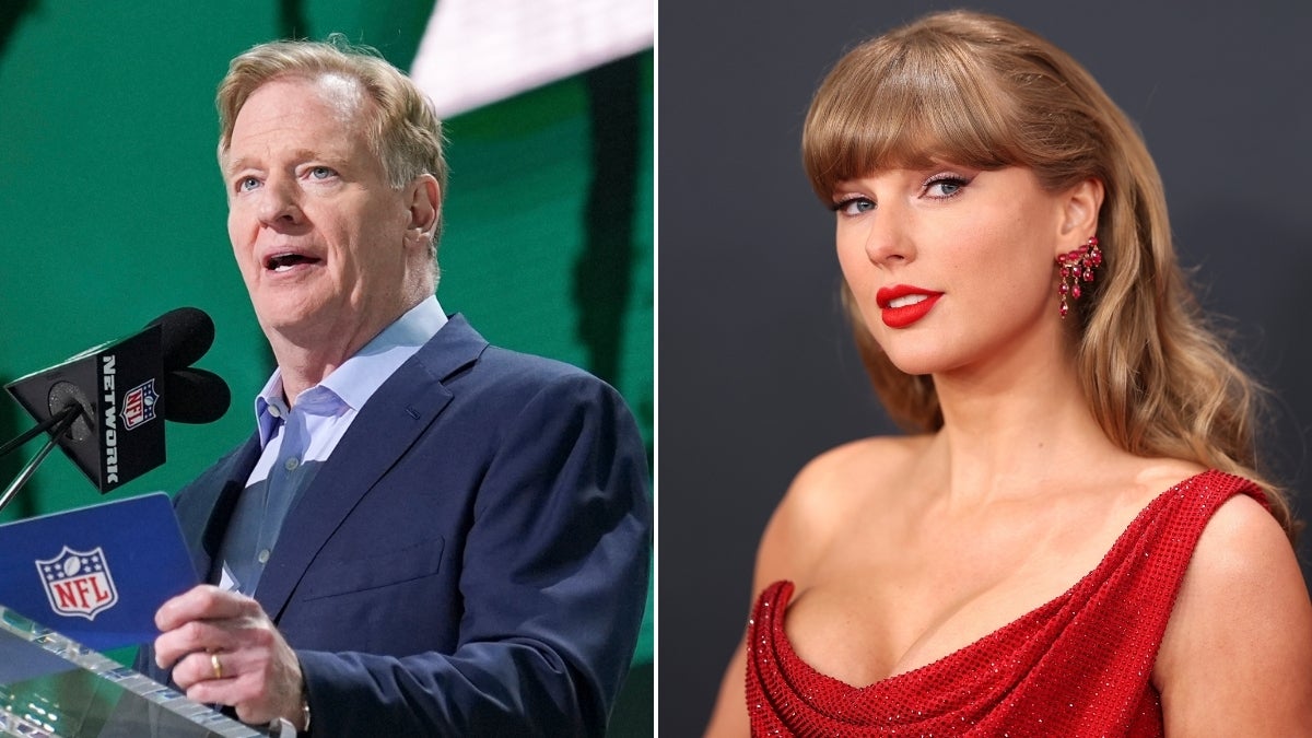Roger Goodell dit «peut-être» à Taylor Swift Super Bowl Halftime Show Rumors