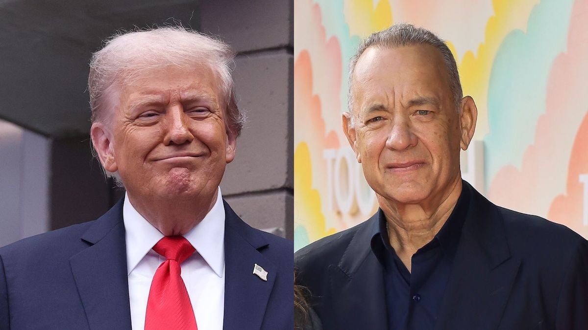 Trump célèbre West Point pour avoir annulé la cérémonie de remise des prix pour `` Woke '' Tom Hanks
