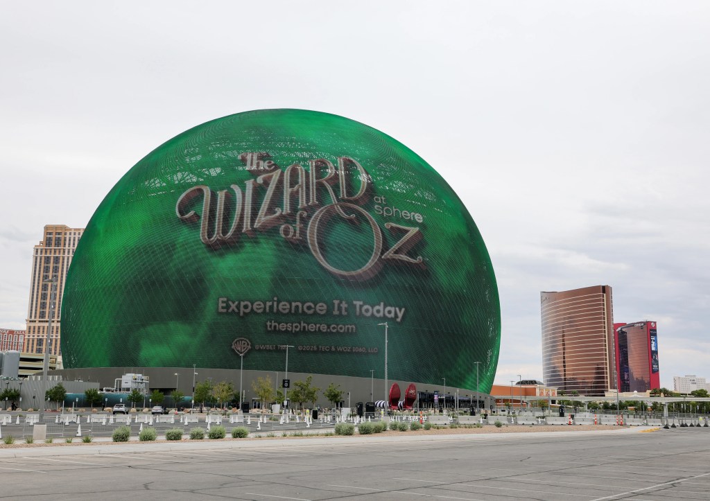Wizard of Oz at Sphere coute jusqu39a 2 millions de