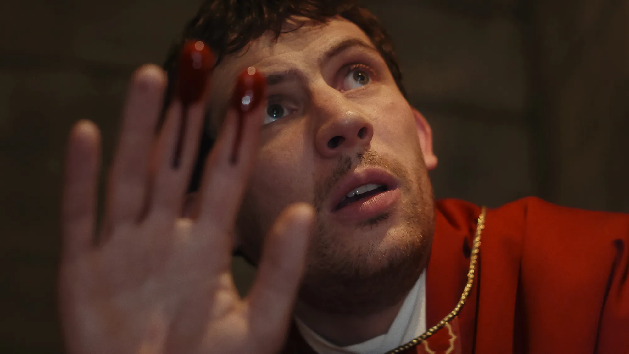 Josh O'Connor dans "Réveillez-vous l'homme mort." (Netflix)