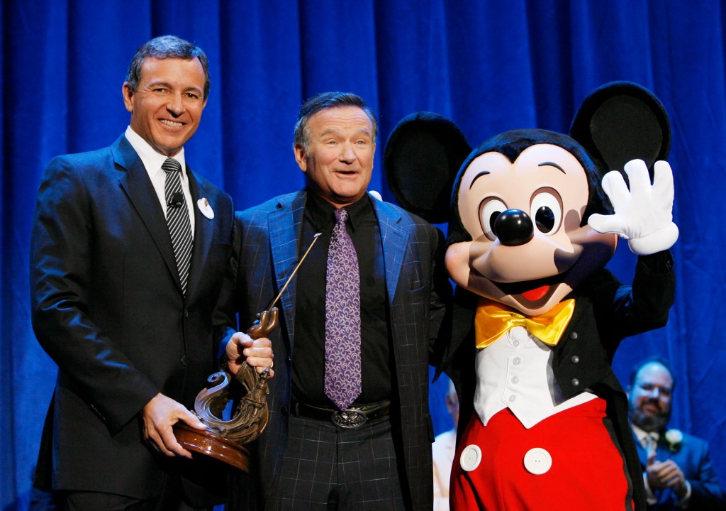 Robin WilliamsBob Iger