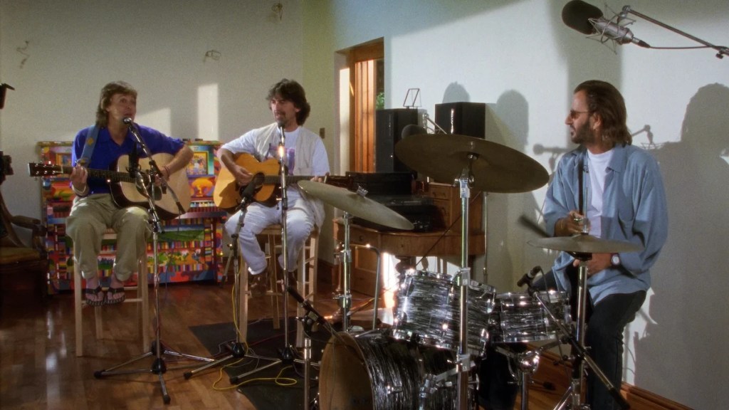 les-beatles-anthologie-paul-george-ringo-répétition-disney