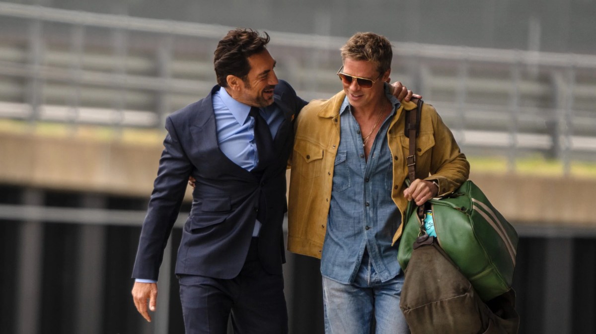 JAVIER BARDEM, BRAD PITT, F1 le film