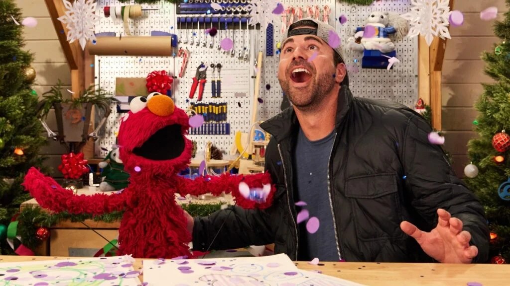 Elmo et Mark Rober