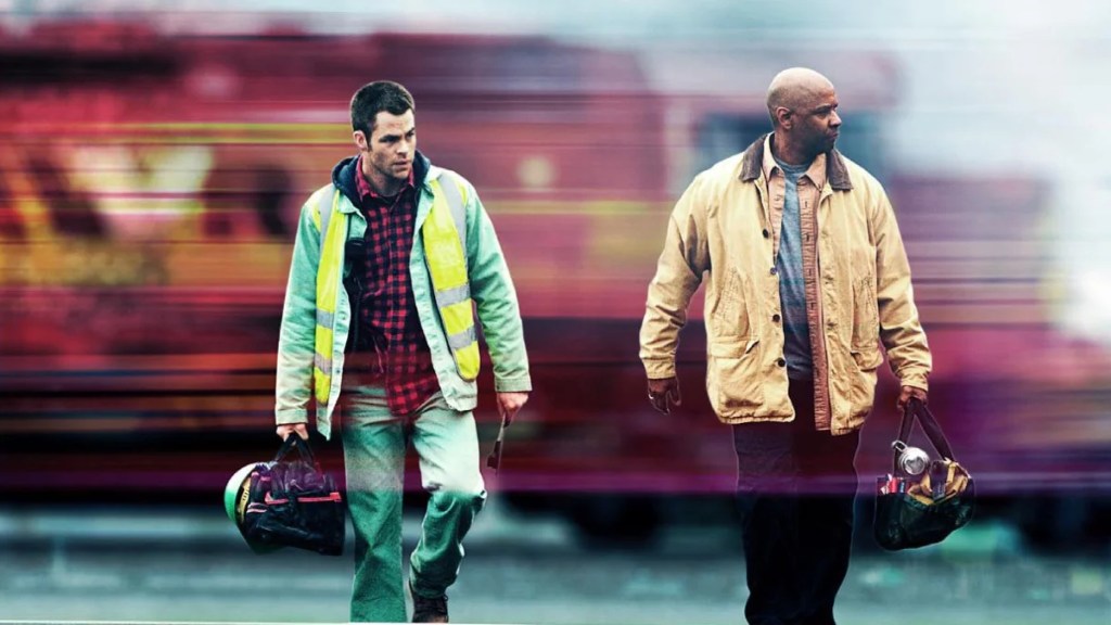 Chris Pine et Denzel Washington dans "Unstoppable" (20th Century Fox)
