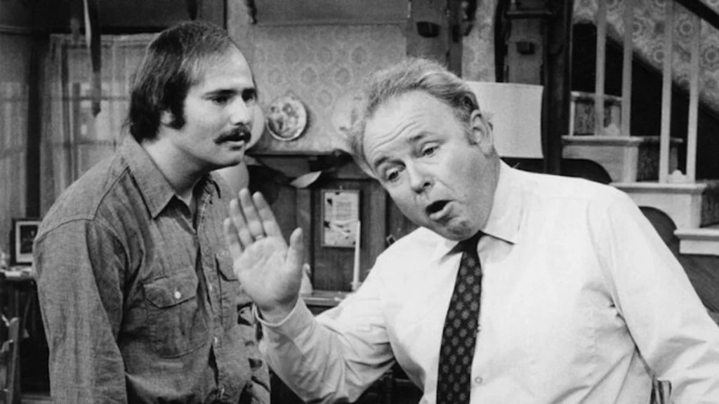 Rob Reiner Carroll O'Connor Tous dans la famille