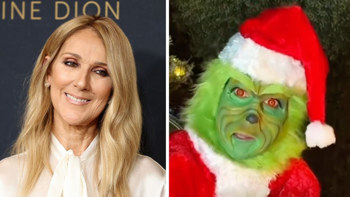 Céline Dion incarne Jim Carrey dans le rôle du Grinch pour le réveillon de Noël | Vidéo