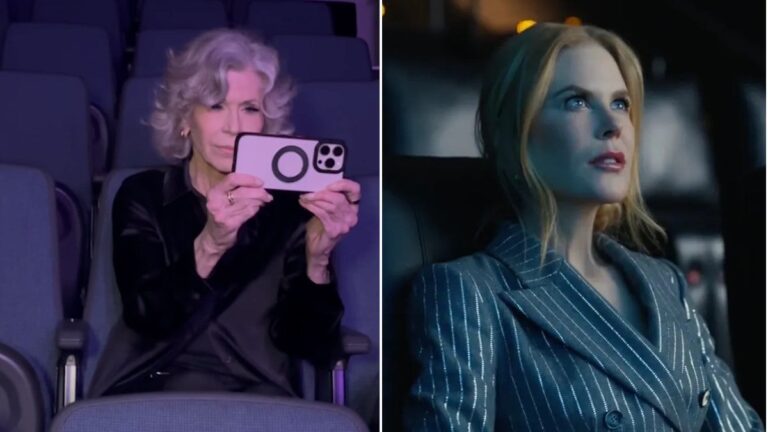 Jane Fonda parodie les publicités AMC de Nicole Kidman pour torcher l'accord avec Warner Bros. : « Les fusions se sentent bien dans un endroit »