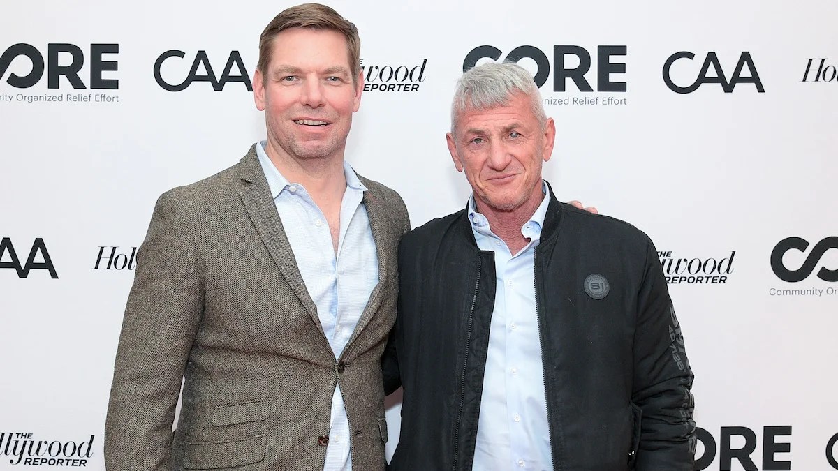 L'équipe fait grève pour le contrat IATSE sur Sean Penn, "The Gun on Second Street", produit par Eric Swalwell
