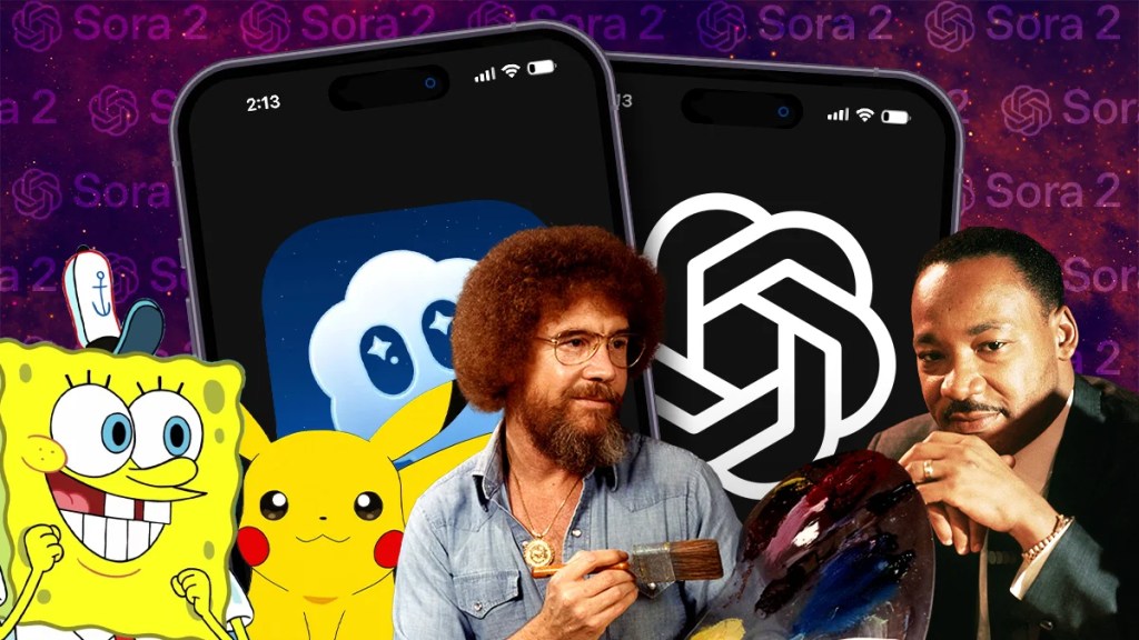 Bob Ross, Pikachu, Bob l'éponge