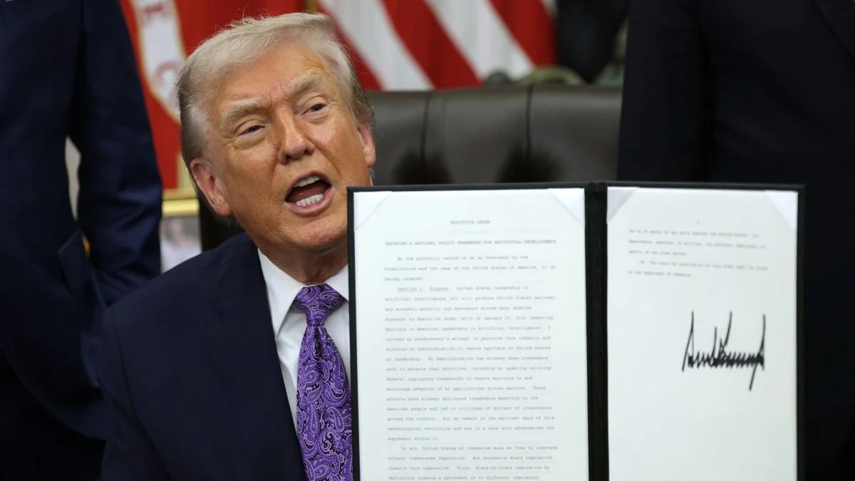 Trump signe un décret sur l'IA pour devancer les protections au niveau de l'État : « Les entreprises doivent être libres de
