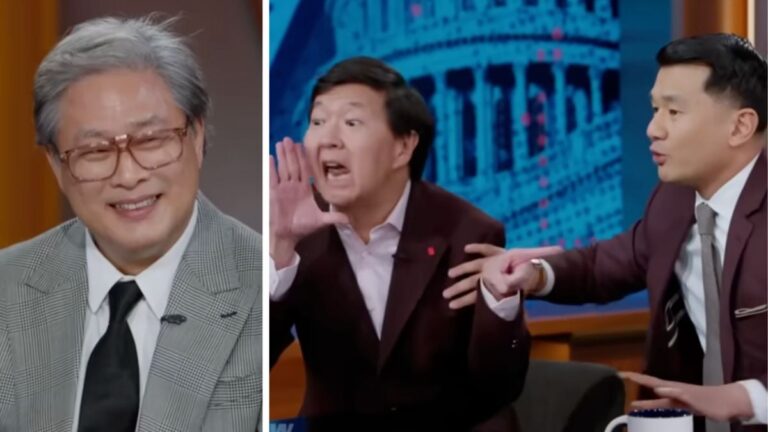 Ken Jeong se fait passer pour le traducteur du « Daily Show » de Ronny Chieng juste pour rencontrer Park Chan-Wook : « J'ai menti, d'accord ?!