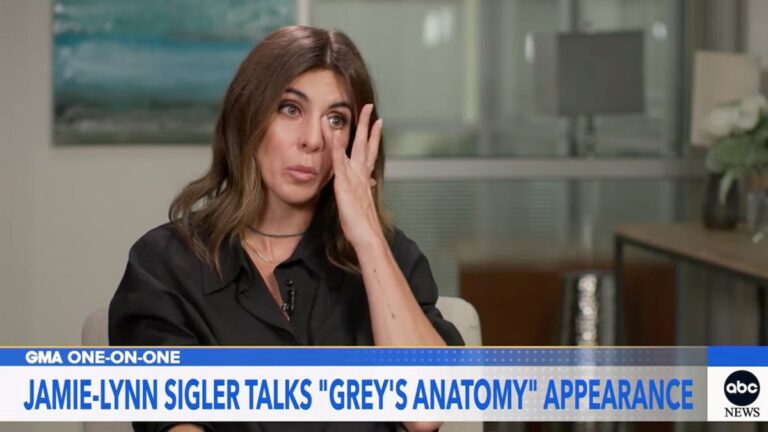 Jamie-Lynn Sigler s'étouffe d'avoir caché son diagnostic de SEP à la lumière du nouveau scénario de « Grey's Anatomy »