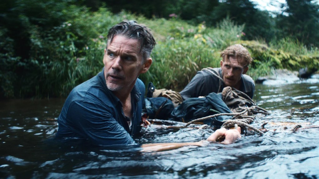 Ethan Hawke et Austin Amelio dans "The Weight" 