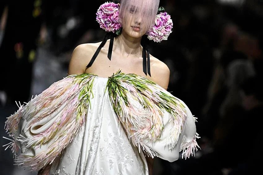 Défilé de la collection Haute Couture Femme Printemps/Été 2026 Christian Dior dans le cadre de la Fashion Week Haute Couture de Paris, le 26 janvier 2026. Source : Getty
