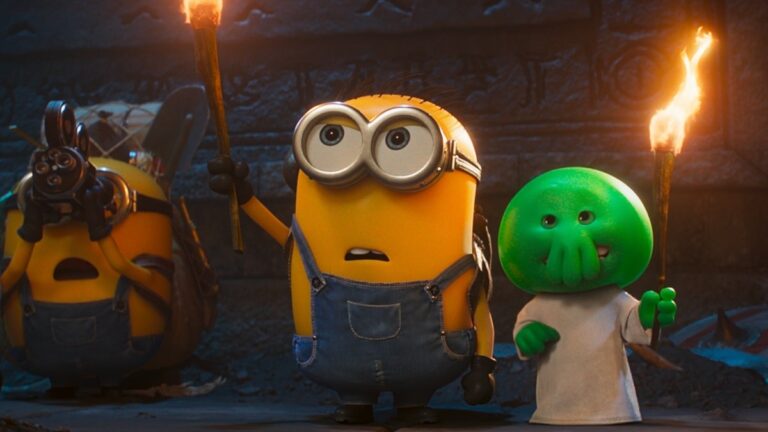 La dernière bande-annonce du film « Minions » d'Illumination les voit invoquer des bêtes lovecraftiennes