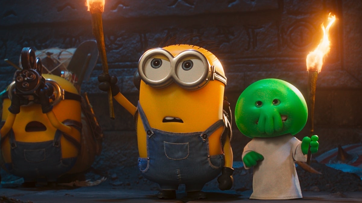 La dernière bande-annonce du film "Minions" d'Illumination les voit invoquer des bêtes lovecraftiennes
