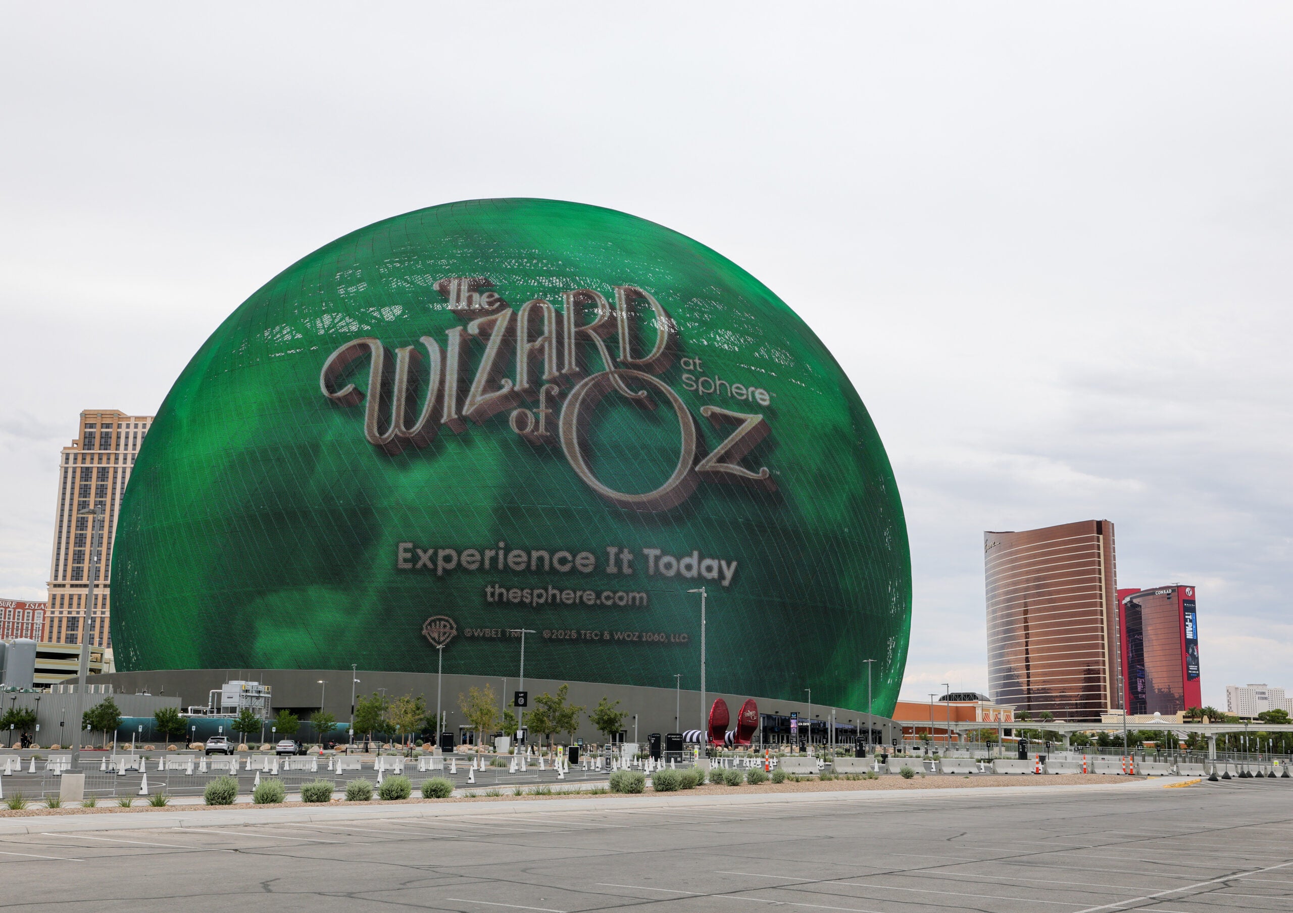 "Le Magicien d'Oz chez Sphere" a gagné 290 millions de dollars en 2025