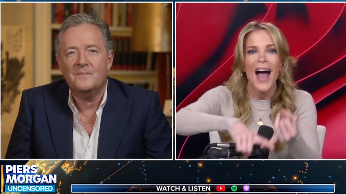 Megyn Kelly perd la tête à cause du spectacle de mi-temps de Bad Bunny et est corrigée en temps réel par Piers Morgan |