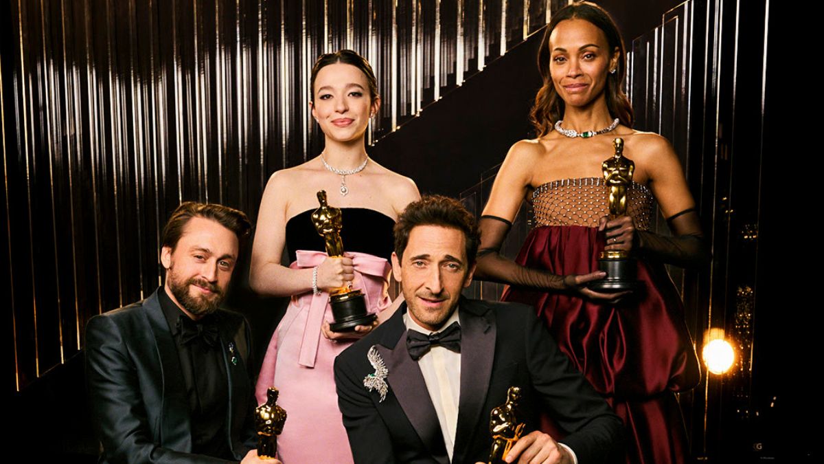 Mikey Madison, Adrien Brody, Zoe Saldaña et Kieran Culkin présents aux Oscars 2026
