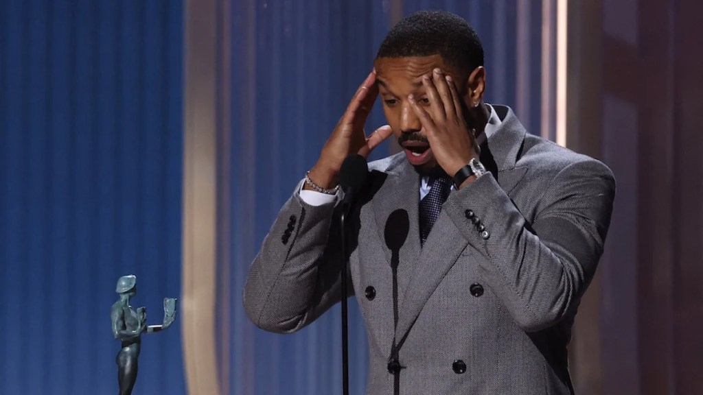 Prix de l'acteur Michael B Jordan