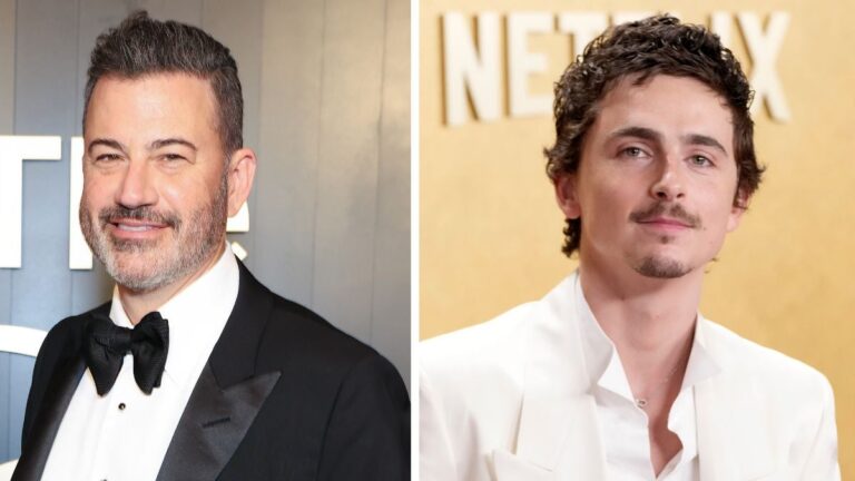 Jimmy Kimmel plaisante : les publicistes ont un « travail difficile » grâce à des stars opiniâtres comme Timothée