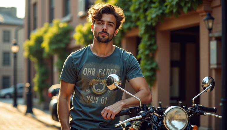 Tee-shirt moto vintage : pourquoi la tendance ne faiblit pas
